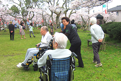 株式会社オアシス　お花見